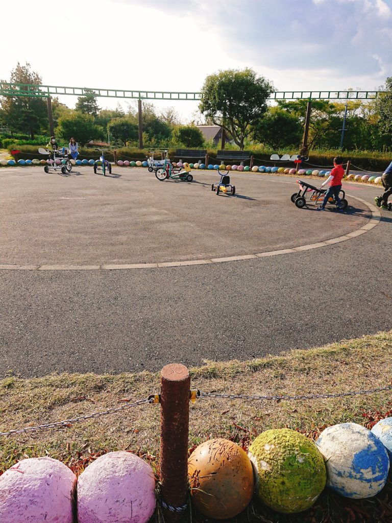 鳥取砂丘こどもの国の変形自転車
