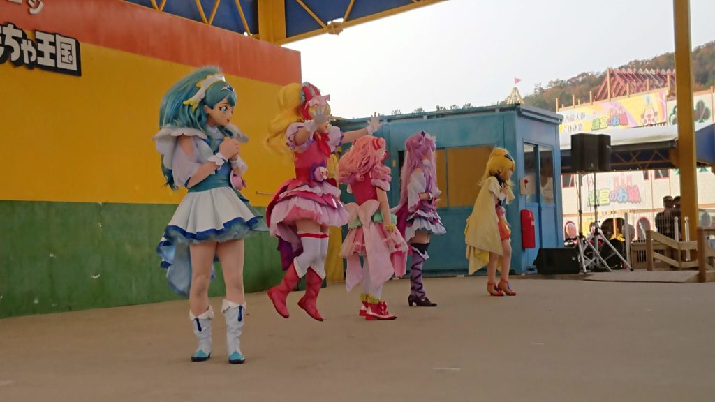 東条湖おもちゃ王国のプリキュアショー