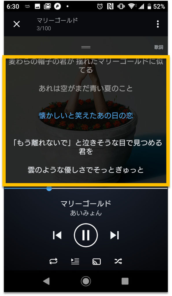 楽しみ倍増 Amazon Musicで歌詞を表示する方法 アプリ Web くすくすパピックス