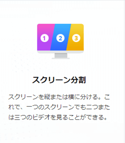 WonderFox HD Video Converter Factory Pro　スクリーン分割