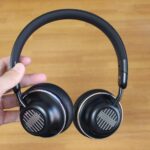 「OneOdio SuperEQ S2」折りたたみ関節を伸ばしたところ