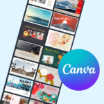 canvaの年賀状テンプレート